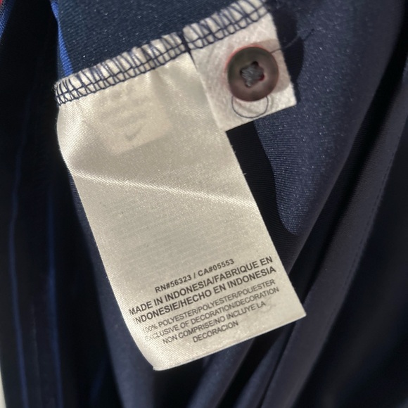 Nike Dri-fit Boston Red Sox Polo Mens Small Navy Baseball - Picture 4 of 9